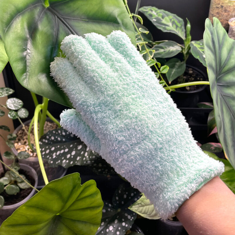 Crew Leaf Cleaning Glove - AQUA (from $4 each) - Image 2