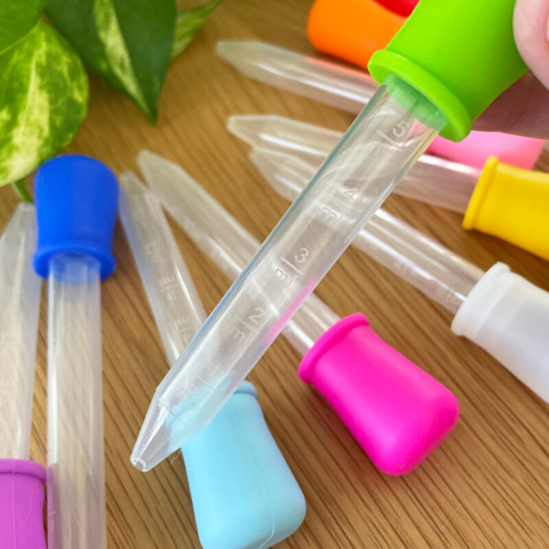 5ml Silicon Dropper Pipette - 10 colours - Image 3