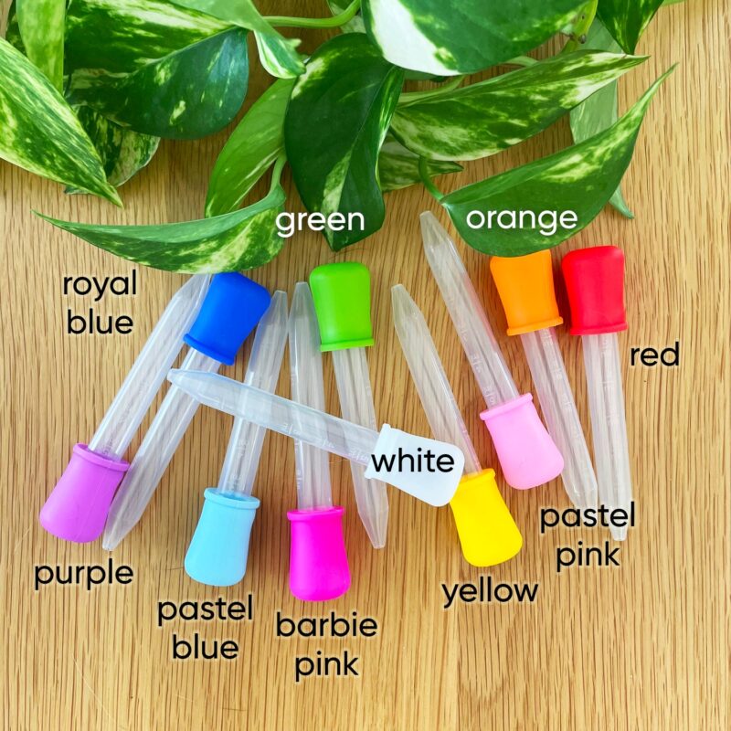 5ml Silicon Dropper Pipette - 10 colours - Image 4